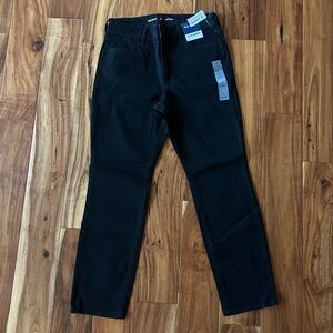 Old Navy High Rise Wow Straight Black Jeans